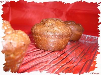 Moelleux au chocolat, cœur de spéculoos - chouya