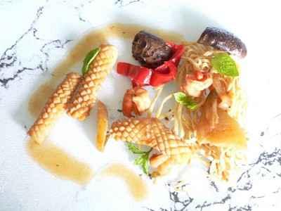 Nouilles croustillantes - Photo par Chef Christophe
