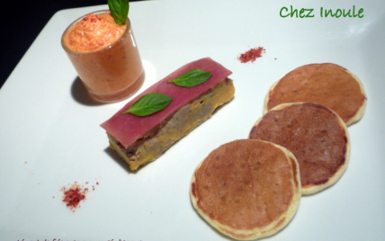 Lingots de foie gras sur un air basque - Chez Inoule