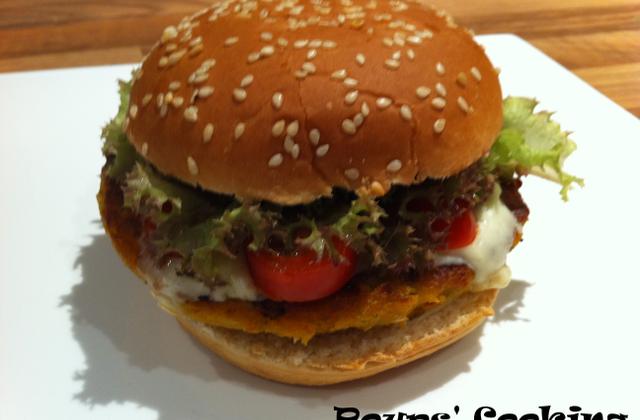 Hamburgers au poulet - Photo par poups83