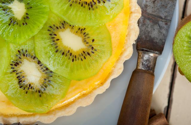 Tarte aux kiwis facile - Photo par 750g