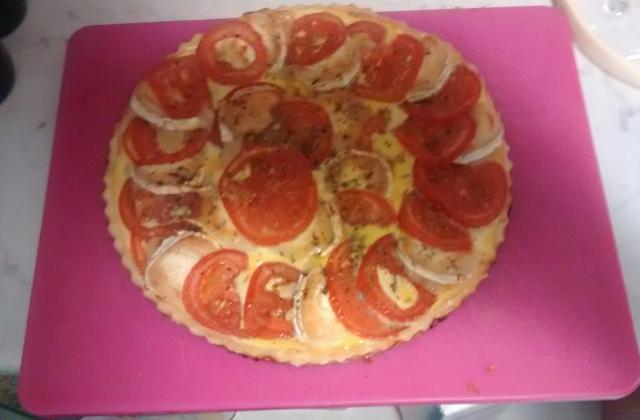 Tarte à la tomate et au chèvre - Photo par seulvp