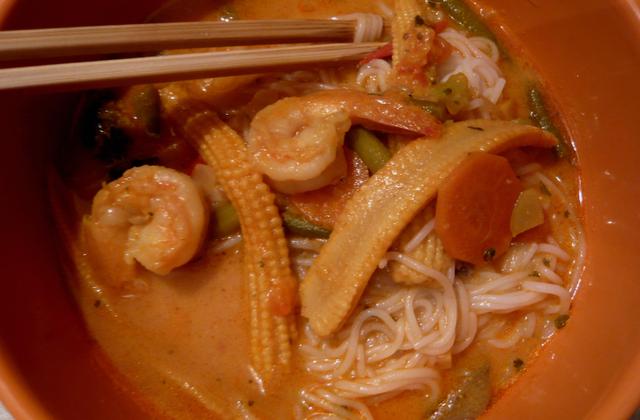 Soupe thaïlandaise aux crevettes - leatoutunplat