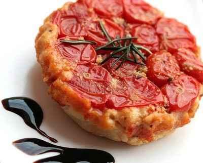 Petite tatin de tomates cerises au miel - Photo par 750g