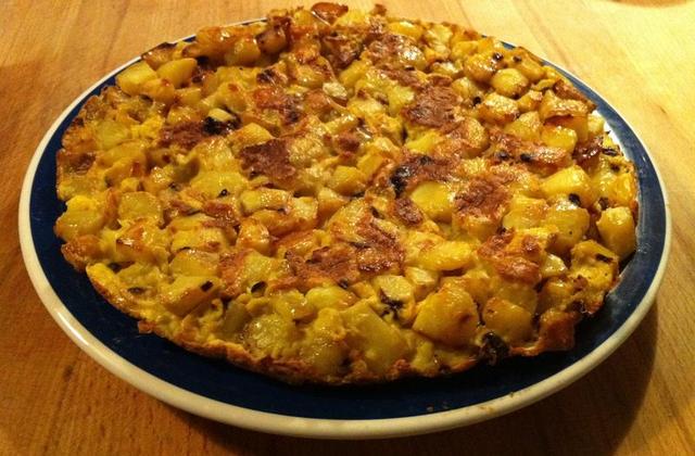 Recette de la tortilla espagnole - Photo par lescome