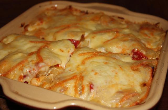 Gratin chorizo raclette - Photo par annfleur