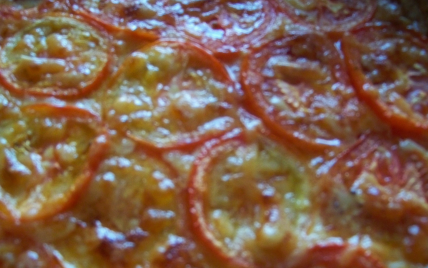 Tarte à la tomate et au saumon - Photo par soazig56