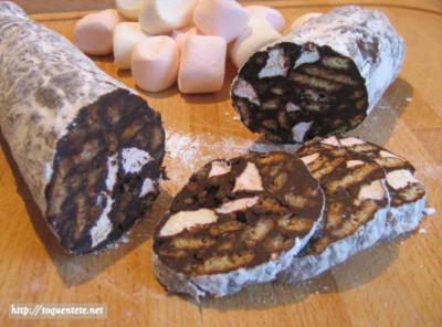 Saucisson au chocolat - Photo par musque