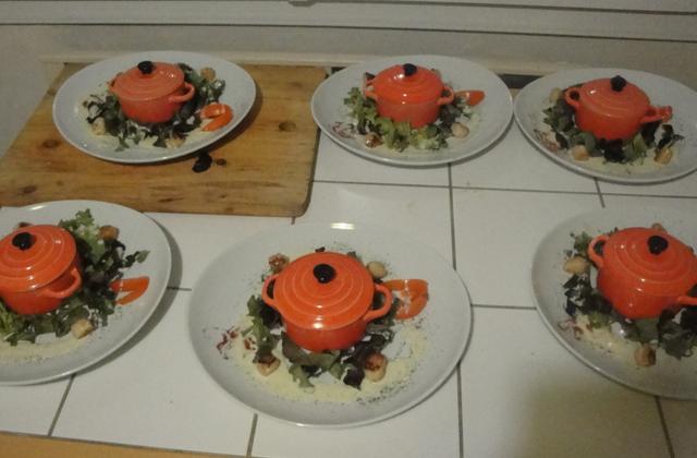 Cassolette de saint jacques sauce moutarde douce - Photo par mlleje
