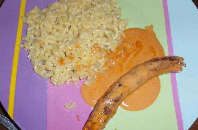 Saucisses au coulis de tomates - catherJp