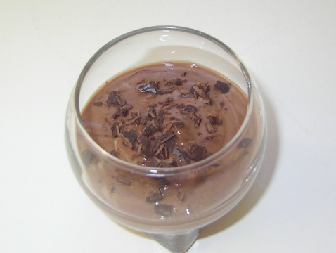Crème chocolat amer au mascarpone - Photo par ottoki