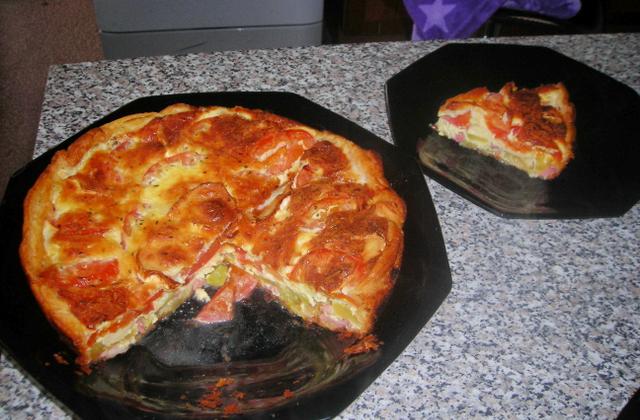 Quiche courgettes-chèvre - Photo par ague62M