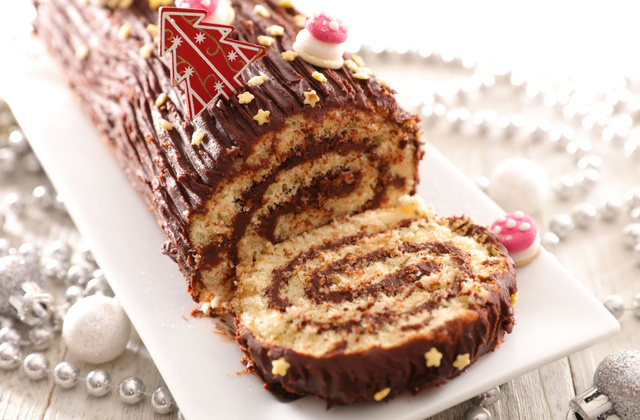Diaporama "10 déco comestibles à ajouter sur votre bûche de noël" - Les