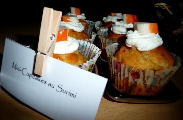 Minis-cupcakes au surimi - Photo par chouya
