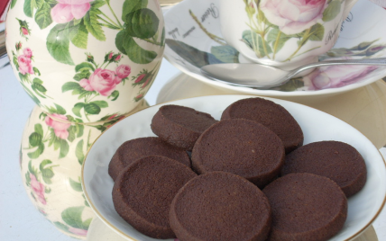 Biscuits tout choco - Photo par La soupe à la citrouille