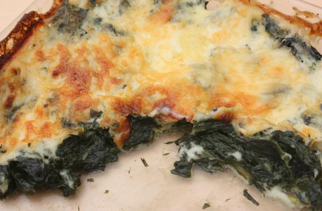 Gratin de feuilles de blettes au Camembert Le Rustique - Photo par 750g