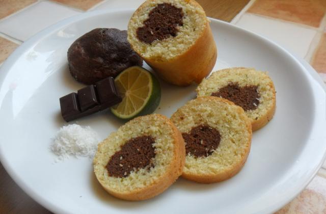 Cake citron-coco au cœur chocolaté - Photo par Quentin60