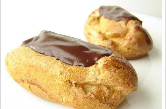 Eclairs au chocolat noir sans gluten et sans produits laitiers - Photo par patidou