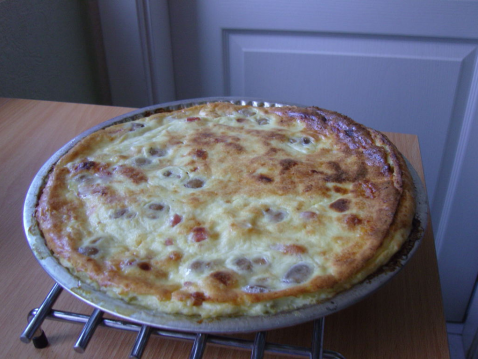 Quiche sans pâte campagnarde - Photo par chipieN