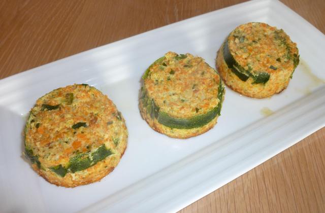 Timbales aux carottes et aux courgettes - Photo par Communauté 750g