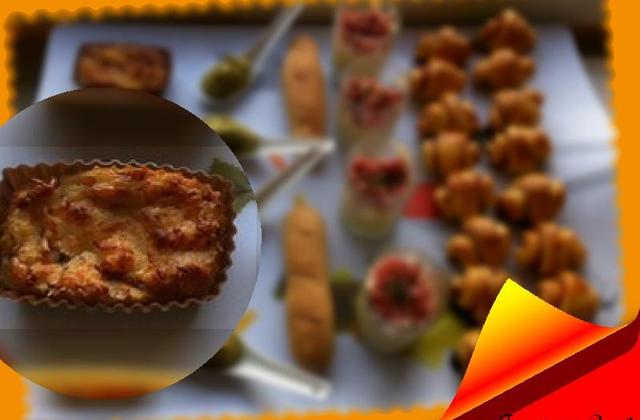 Mini cakes oignons lardons - Photo par Fantasy-Cook