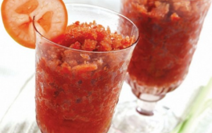 Granité de Tomates de France et toasts à l'avocat - Photo par Tomates de France