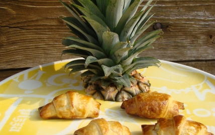 Croissants choco coco ananas - Photo par cookinZ