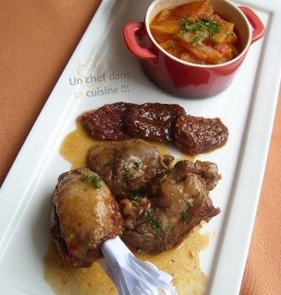 Ragoût de Canard aux trois tomates - Photo par Un chef dans ta Cuisine !!