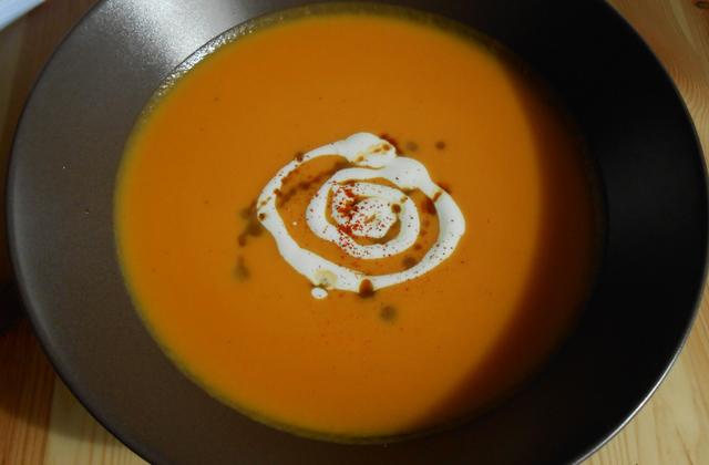 Velouté potiron, patates douces - VirginieL