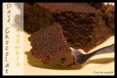 Fondant chocolat-gingembre - Photo par finistS