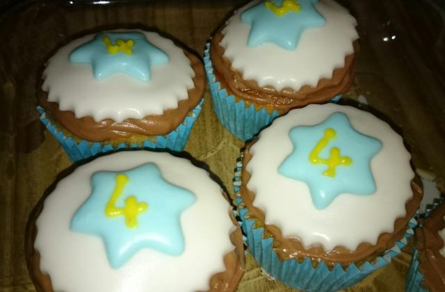 Cupcakes noisettes avec buttercream nutella - Photo par marinaUz