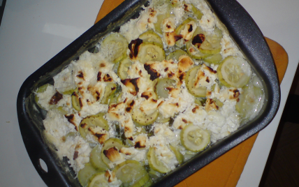 Gratin de courgettes au chèvre - Photo par katiai