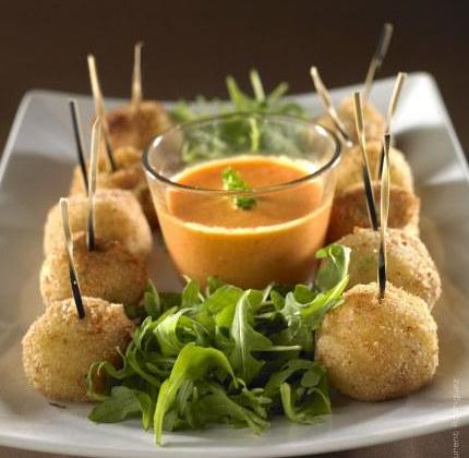 Croquettes de pommes de terre au fromage à raclette - Photo par Quiveutdufromage.com