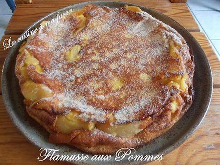 Flamusse aux pommes originale - Photo par nadège18