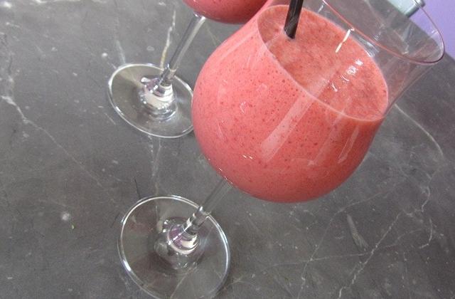Smoothie fraise-citron - Photo par Ameloche