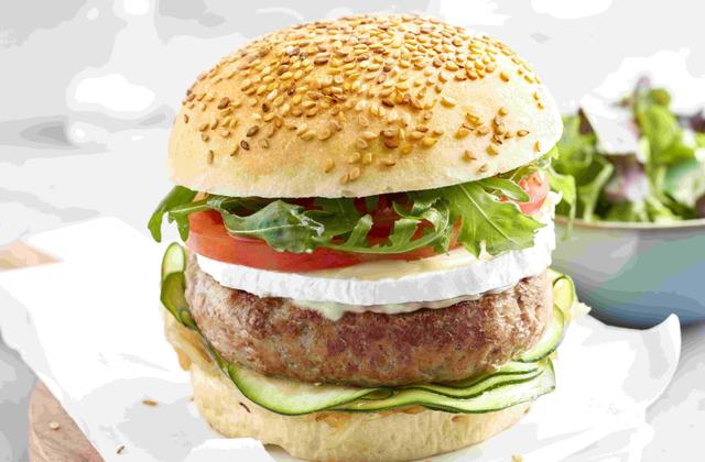 Hamburger de veau et ses légumes du soleil - Photo par Charal