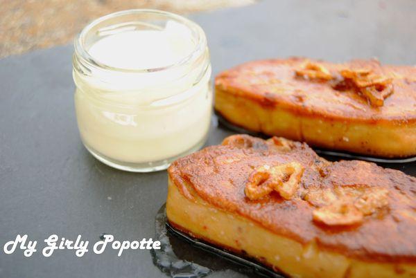 Foie frais au Floc de Gascogne et sauce à l'Ail de Lomagne - Photo par Alexandra Armanelli