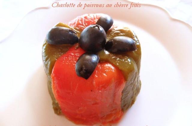 Charlotte de poivrons et chèvre frais - Photo par Carmen