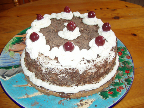 Le gâteau de la Forêt Noire - Photo par mour18