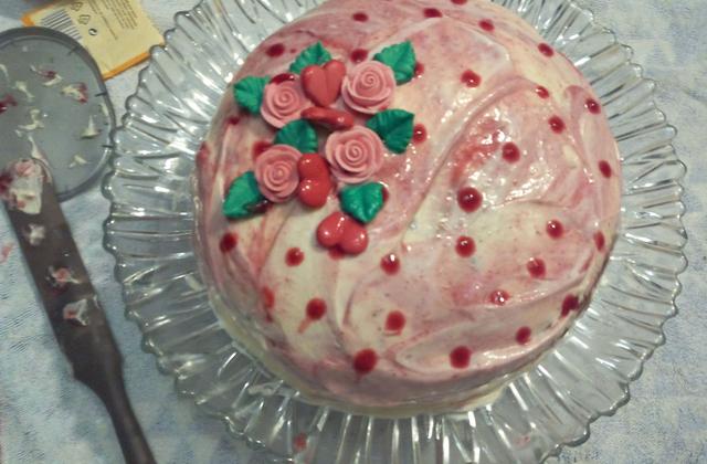 Gâteau rouge velours - Photo par Communauté 750g