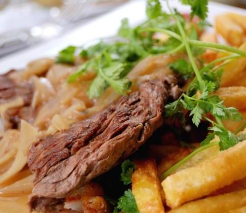 Bavette ou onglet à l'échalote - Photo par lachap