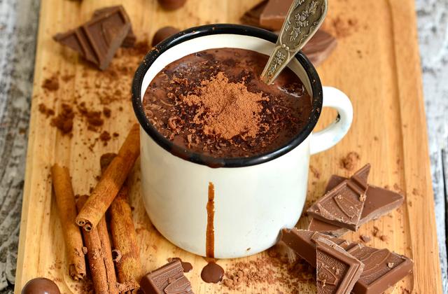 Chocolat chaud (70%) à l'ancienne fait maison - Photo par domingHm