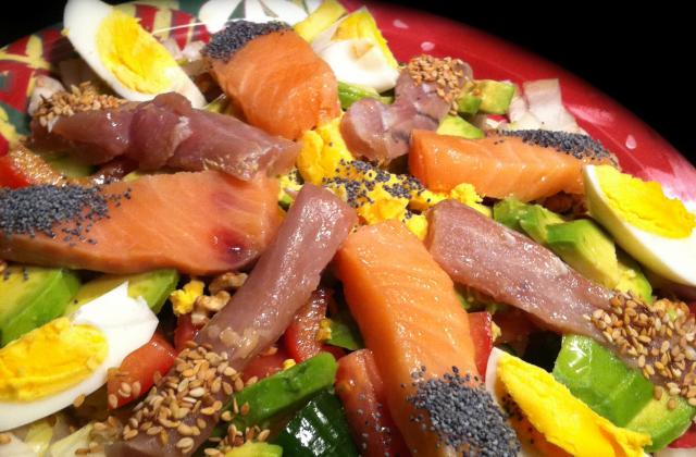 Sashimi Salad ! Faites le plein d'Omegas 3 ! - Photo par wonderalice