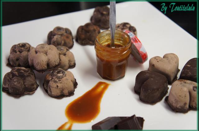 Chocolats au cœur de caramel au beurre salé crémeux sans gluten - Toutitelulu