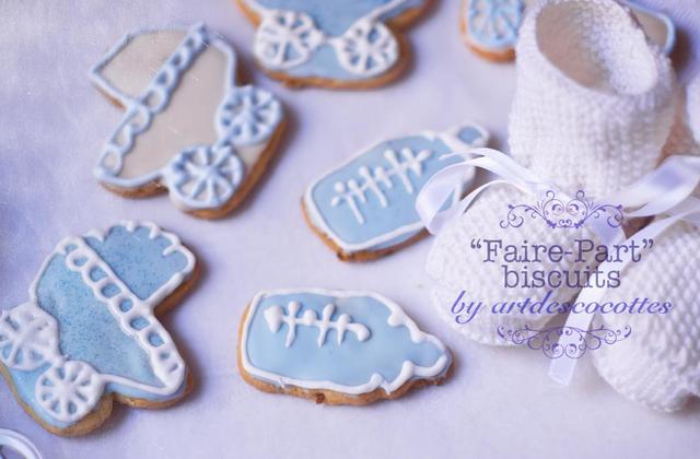 Faire-part Biscuits - Photo par elenadf