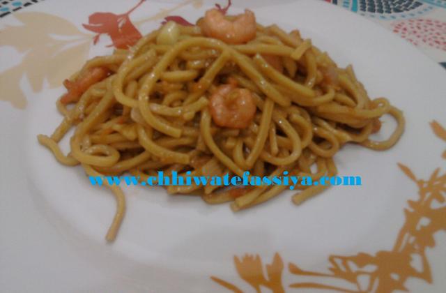 Nouilles de blé aux crevettes - Photo par Utilisateur 619587