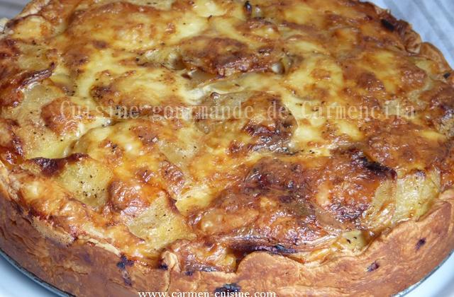 Gâteau de pommes de terre au bacon et au chèvre - Photo par Carmen
