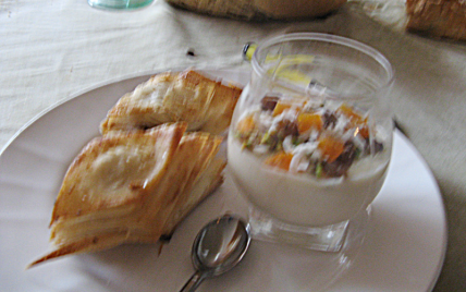 Crème de riz à la fleur d'oranger - Photo par loreli5