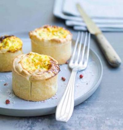 Mini-quiches aux carottes et courgettes râpées - Photo par Francine