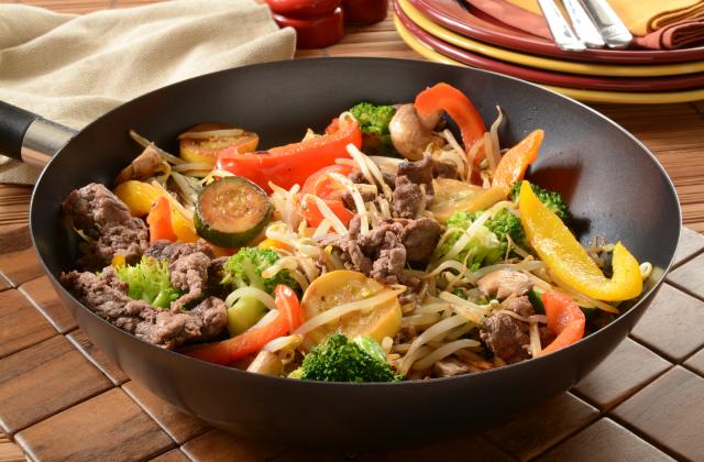 10 recettes parfaites à faire au wok - 750g